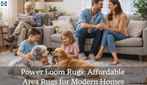 Power loom rugs by Sealy rugs